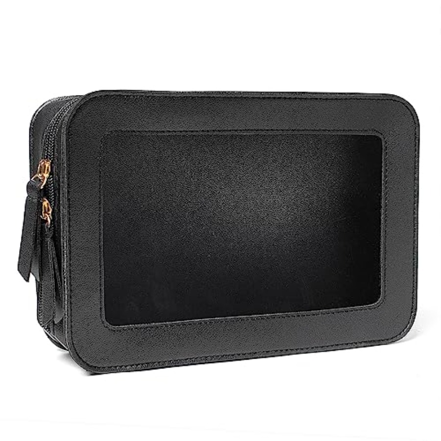 Toiletry Bag Tsa - Clear Makeup Bag Small, TSA Approved