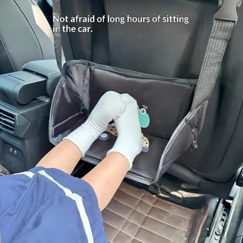 Travel Accessories For Road Trip - Adjustable Portable Car Travel Foot Rest