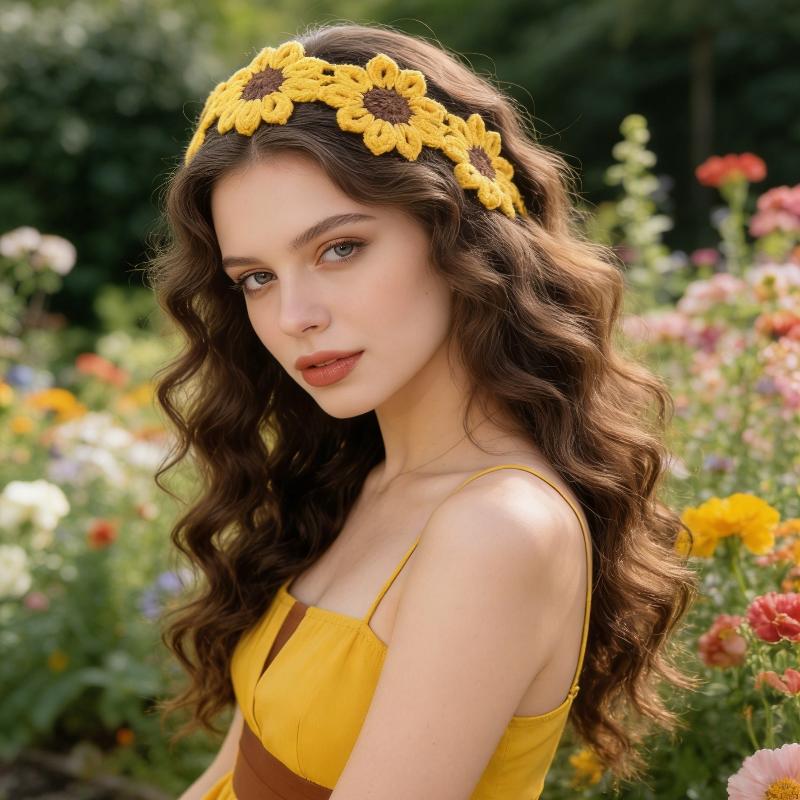 Travel Accessories Hawaii - Hawaii Flower Headband Knitted in Vibrant