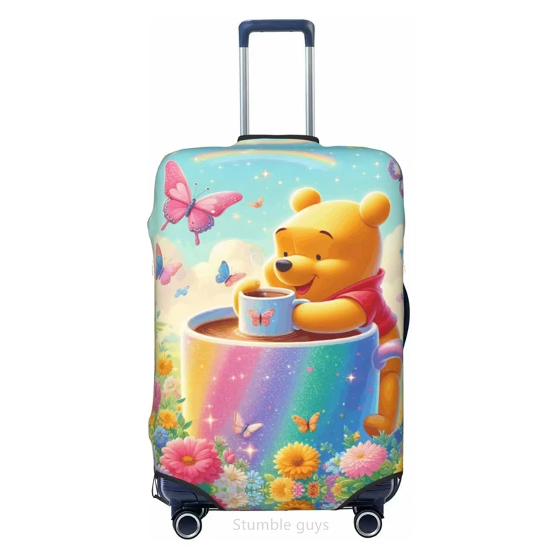 Travel Accessories For Road Trip - Elastic Luggage Cover Bear Print For