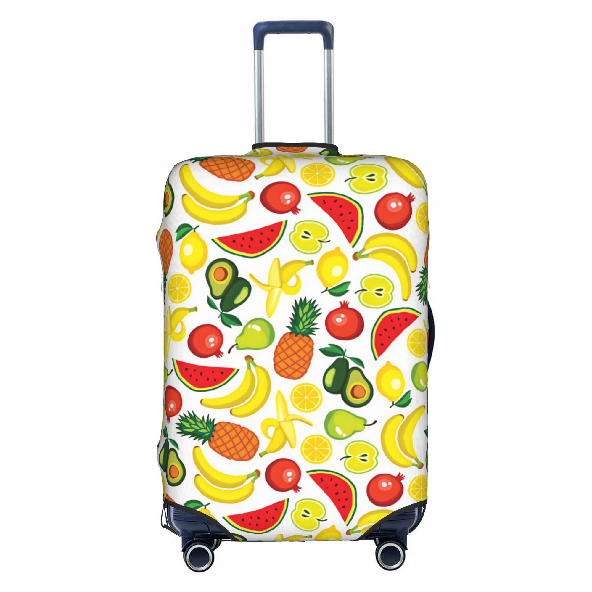 Travel Accessories Apple - Funny Avocado Watermelon Banana Pineapple Luggage