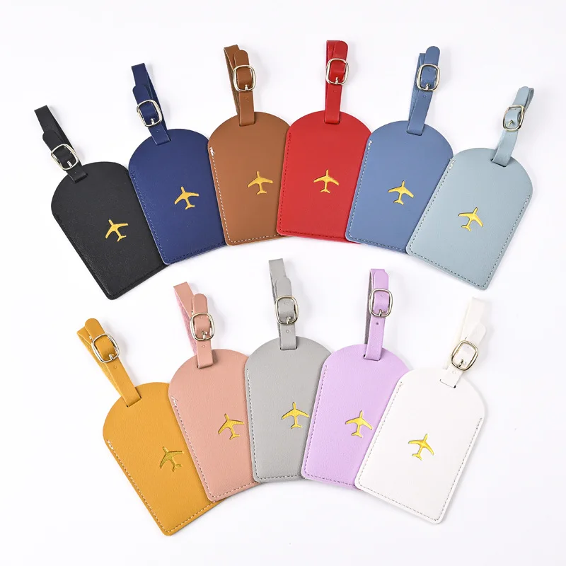 It Travel Accessories - 1pc Thicken PU Hot Stamping Aircraft