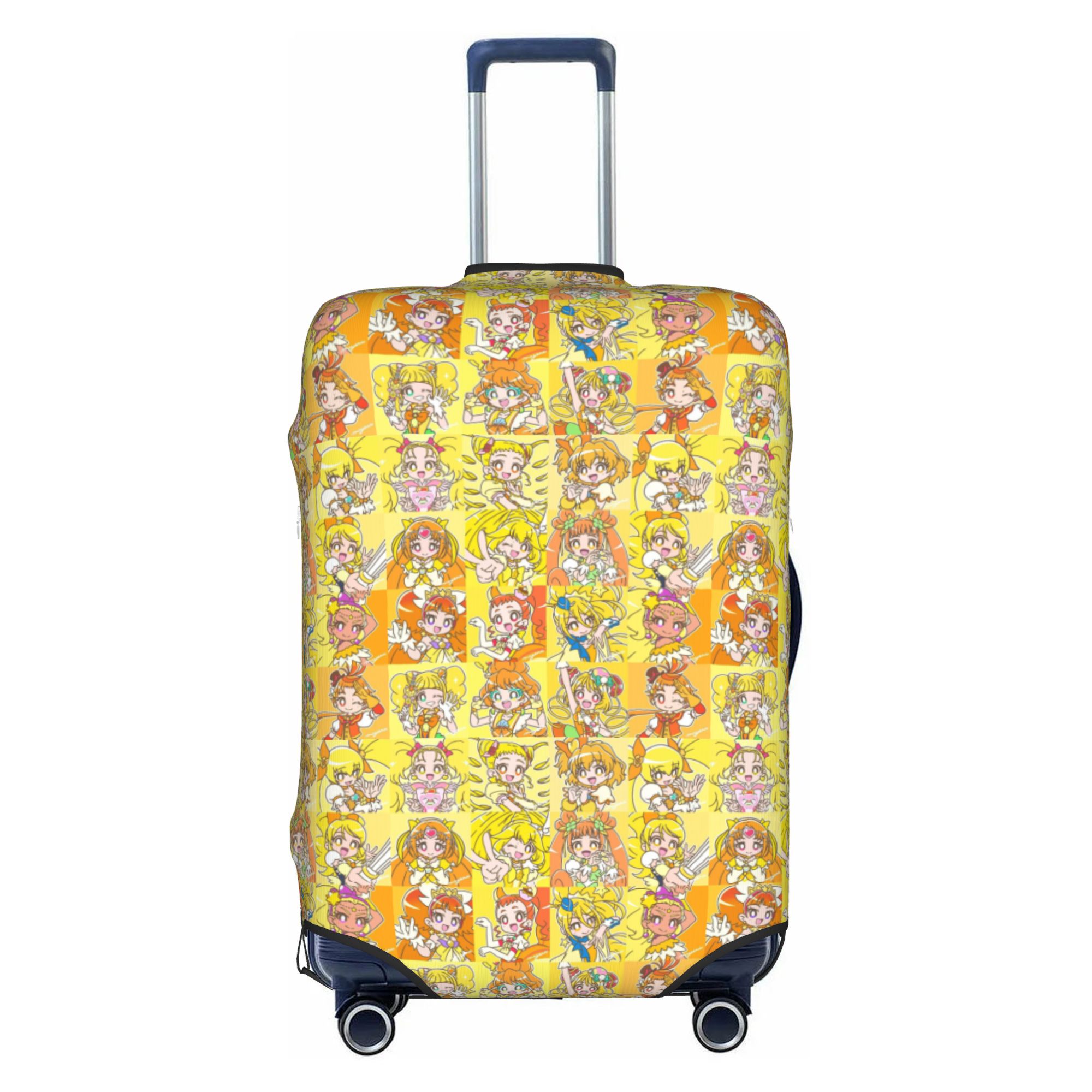 Travel Accessories Inc - Custom Pretty C-Cures Luggage Cover Elastic