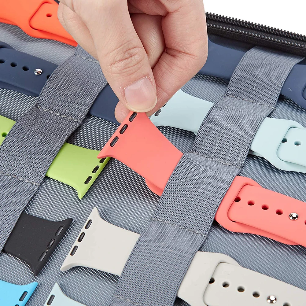 Travel Accessories Apple - Watchbands box for Apple/Samsung/xiaomi Watch strap