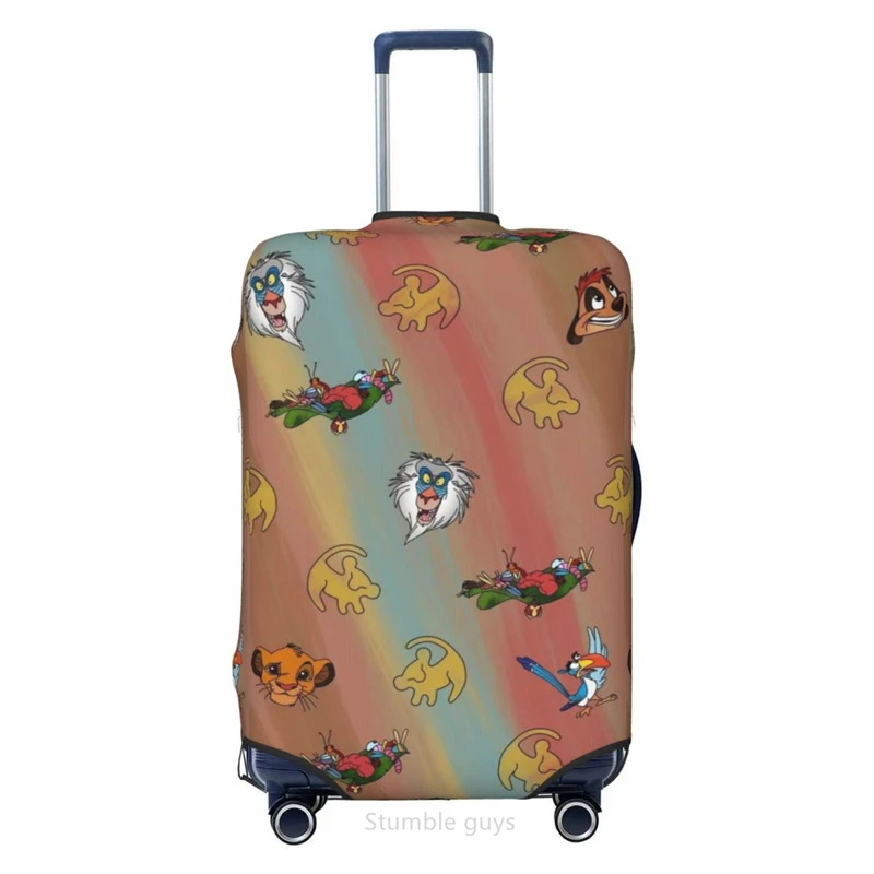 Travel Accessories For Road Trip - High Elasticity Suitcase Cover Lionkings Pattern
