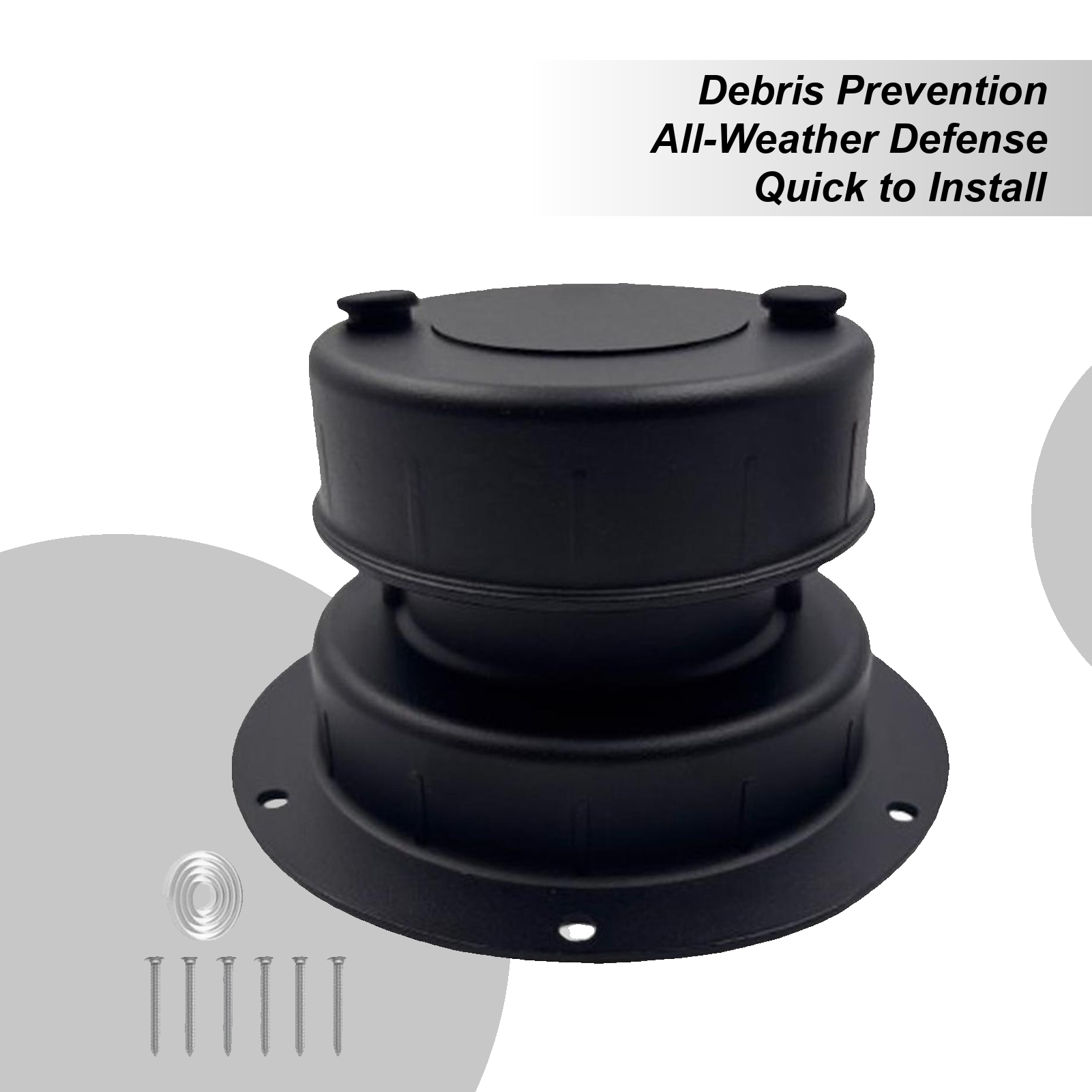 Travel Accessories For Road Trip - RV Vent Cover RV Roof Sewer