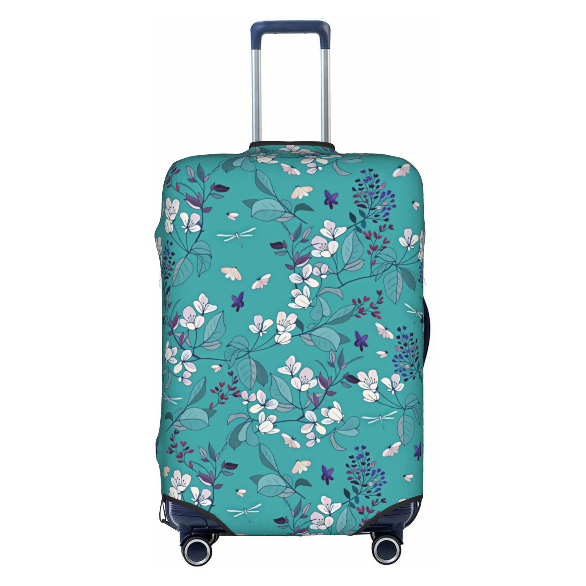 Travel Accessories Apple - Cherry Blossom Purple lilacs Luggage Cover
