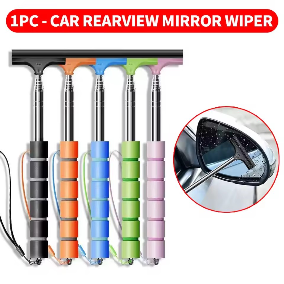 Travel Accessories Car - Rearview Mirror Windscreen Wiper Retractable Portable