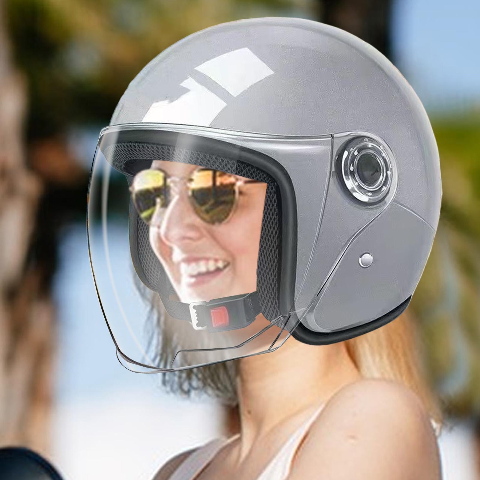 Travel Accessories For Road Trip - Motorcycle Safety Helmets Safe Scooter Headwear