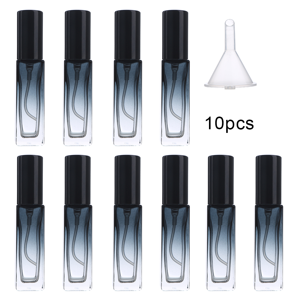Travel Accessories Dropshipping - 10/20pcs (10ml) Gradient Perfume Spray Bottle