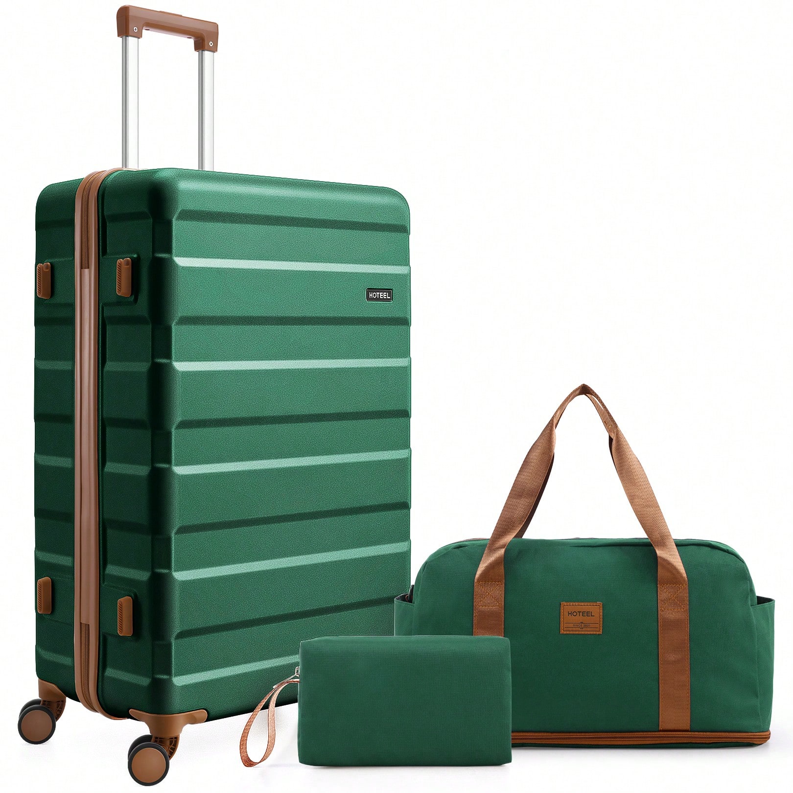 Toiletry Bag Tsa - tooluck Luggage Set 3pcs 4-Year Warranty