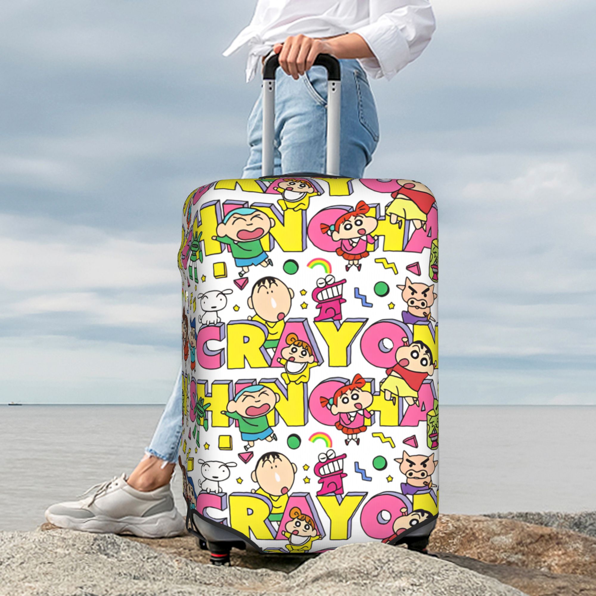 Travel Accessories Inc - C-Crayon S-Shin C-Chan Anime Travel Luggage