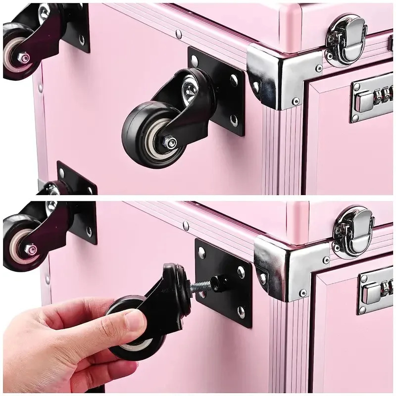 Travel Accessories For Train - Rolling Manicure Table Foldable Nail Table