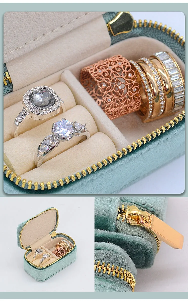 Mini Travel Jewelry Box, Ring  - đánh giá và giá Travel Jewellery & Accessories Organiser