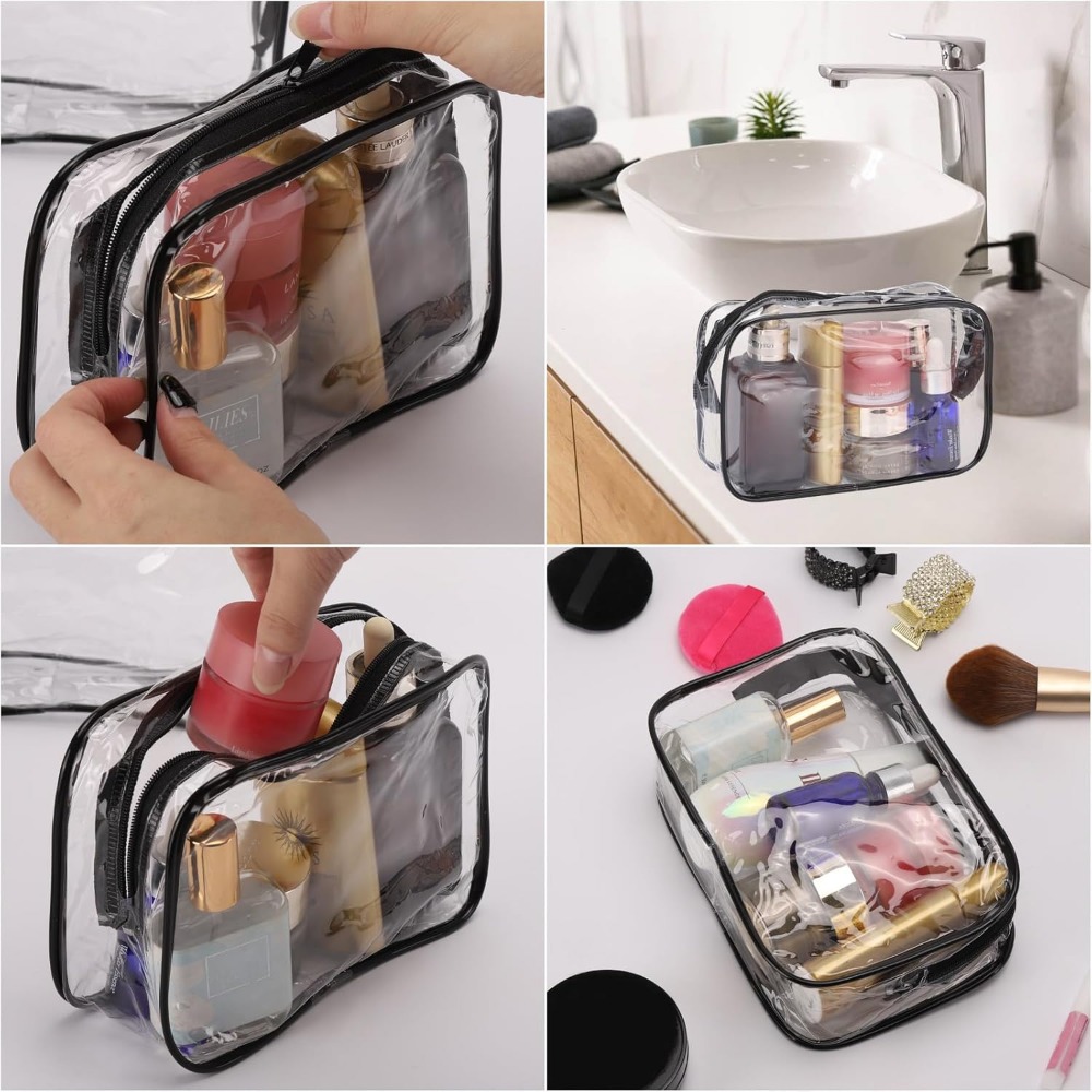 Clear Bags, Clear Bags Small B - đánh giá và giá Toiletry Bag Tsa