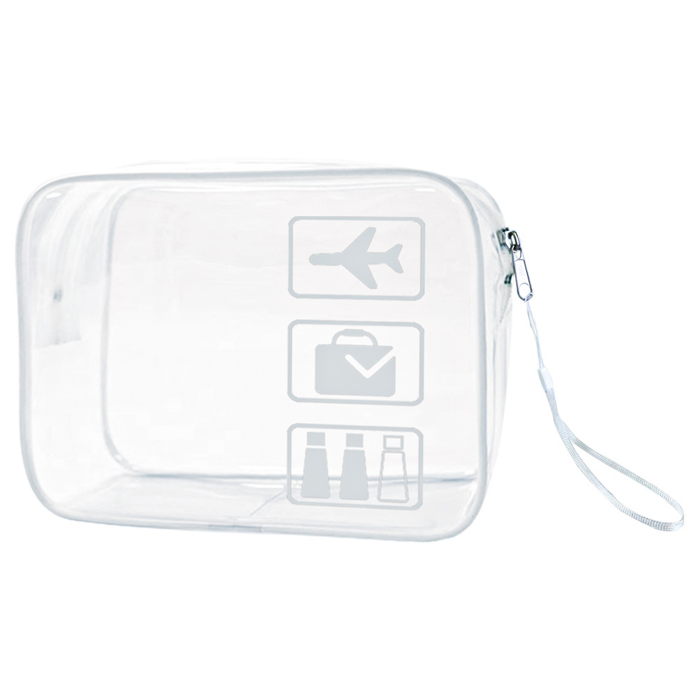 Transparent makeup bag, portab - đánh giá và giá Toiletry Bag Tsa