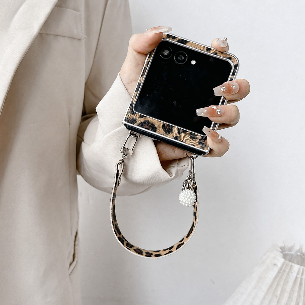 Leopard Print Folding Flip Pho - đánh giá và giá Travel Accessories Girly