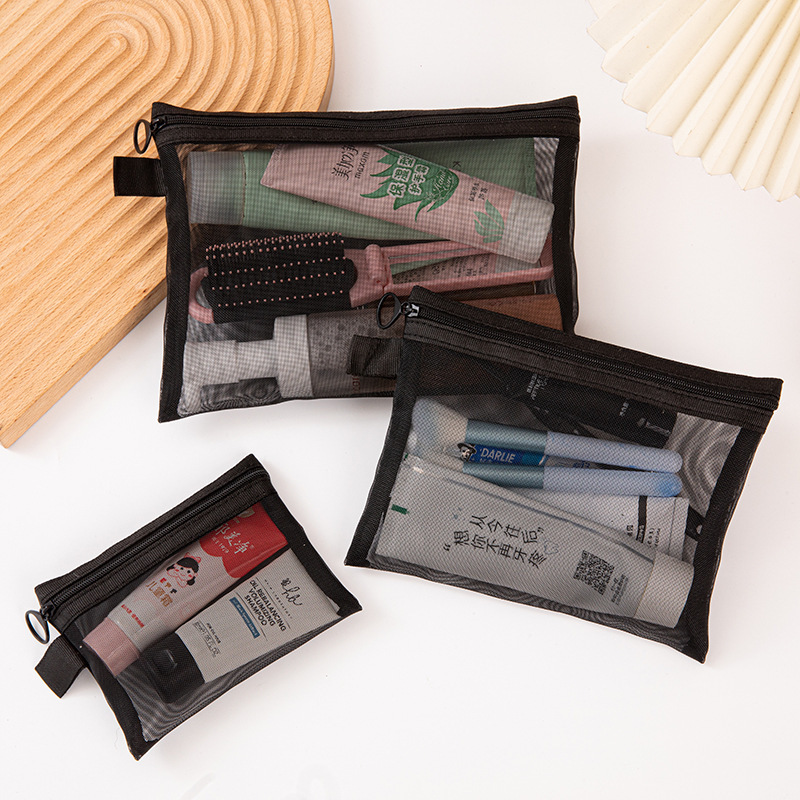 1/5/10pcs Mesh Clear Cosmetic  - đánh giá và giá Toiletry Bag Tsa