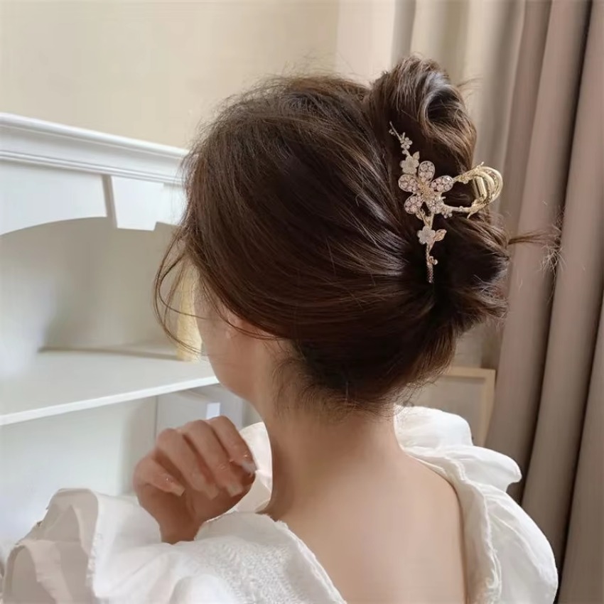 1 Pcs Metal Hair Claw Pearl Ha - đánh giá và giá Travel Accessories For Girls