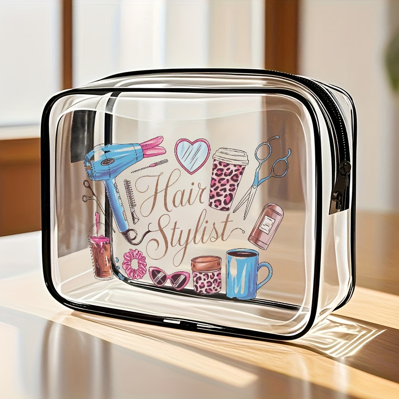 1pc Clear Makeup Bag Transpare - đánh giá và giá Toiletry Bag Tsa