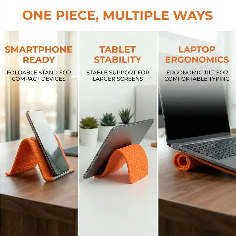 Silicone Foldable Phone Stand  - đánh giá và giá Travel Accessories Apple