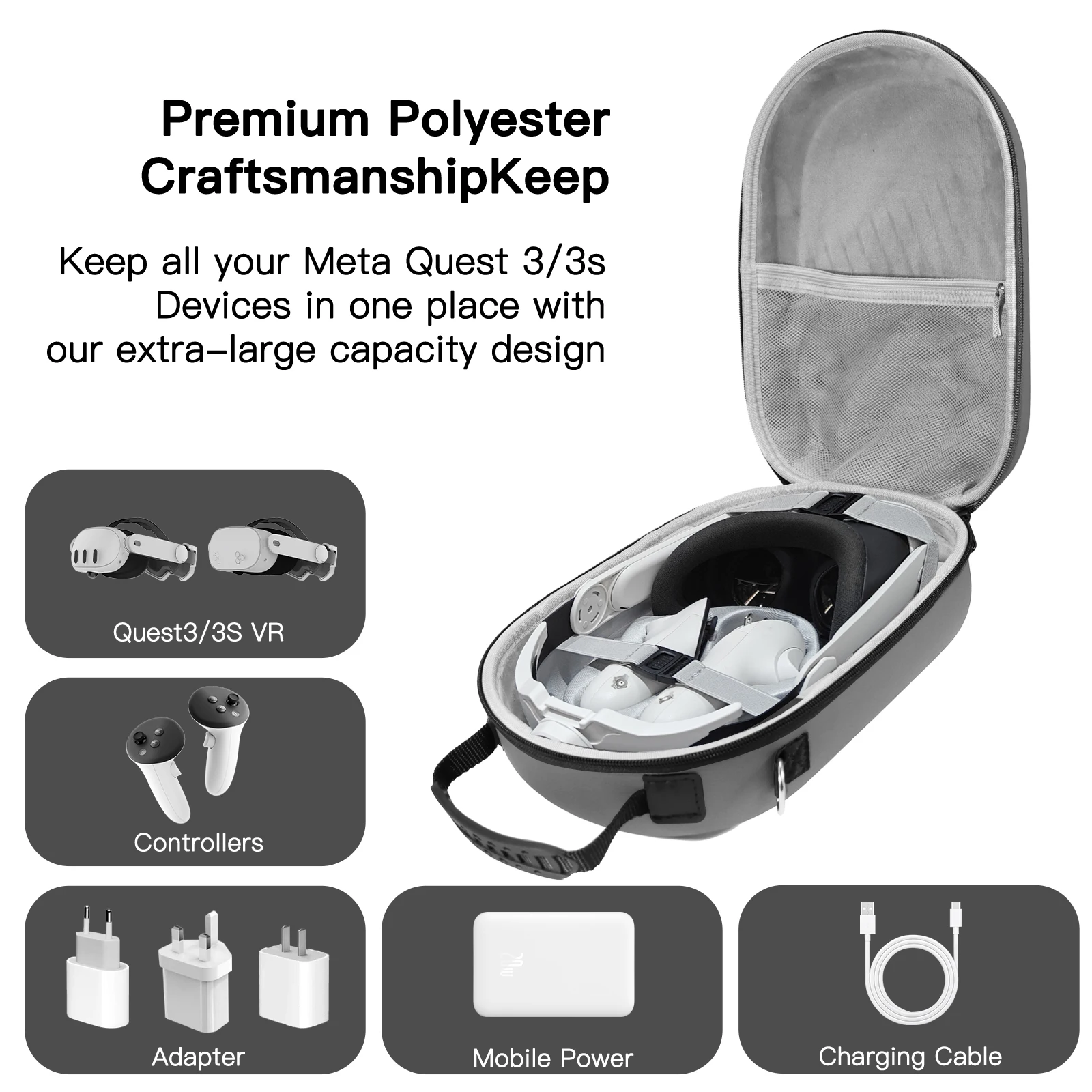 Hard Carrying Case Drop-resist - đánh giá và giá Travel Accessories Dropshipping