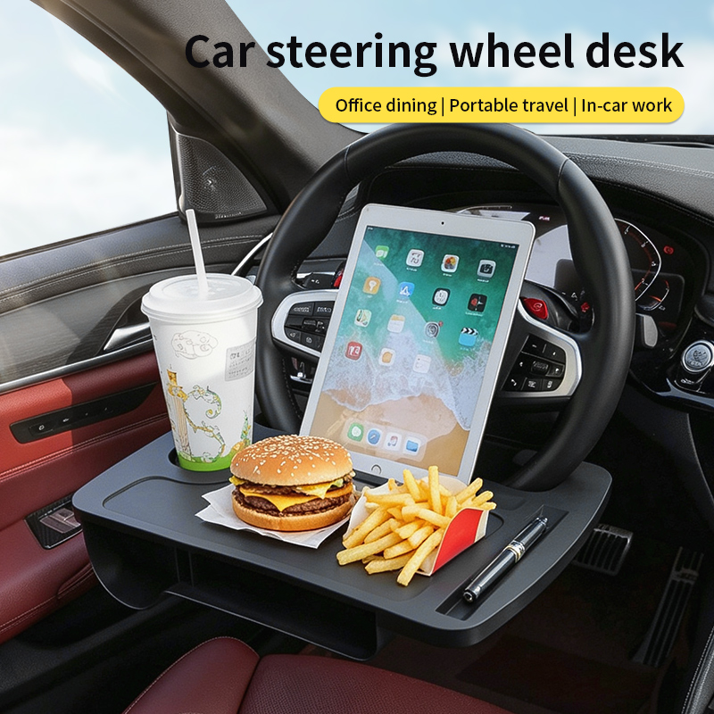 2-IN-1 Car Steering Wheel Tabl - đánh giá và giá Travel Accessories Car