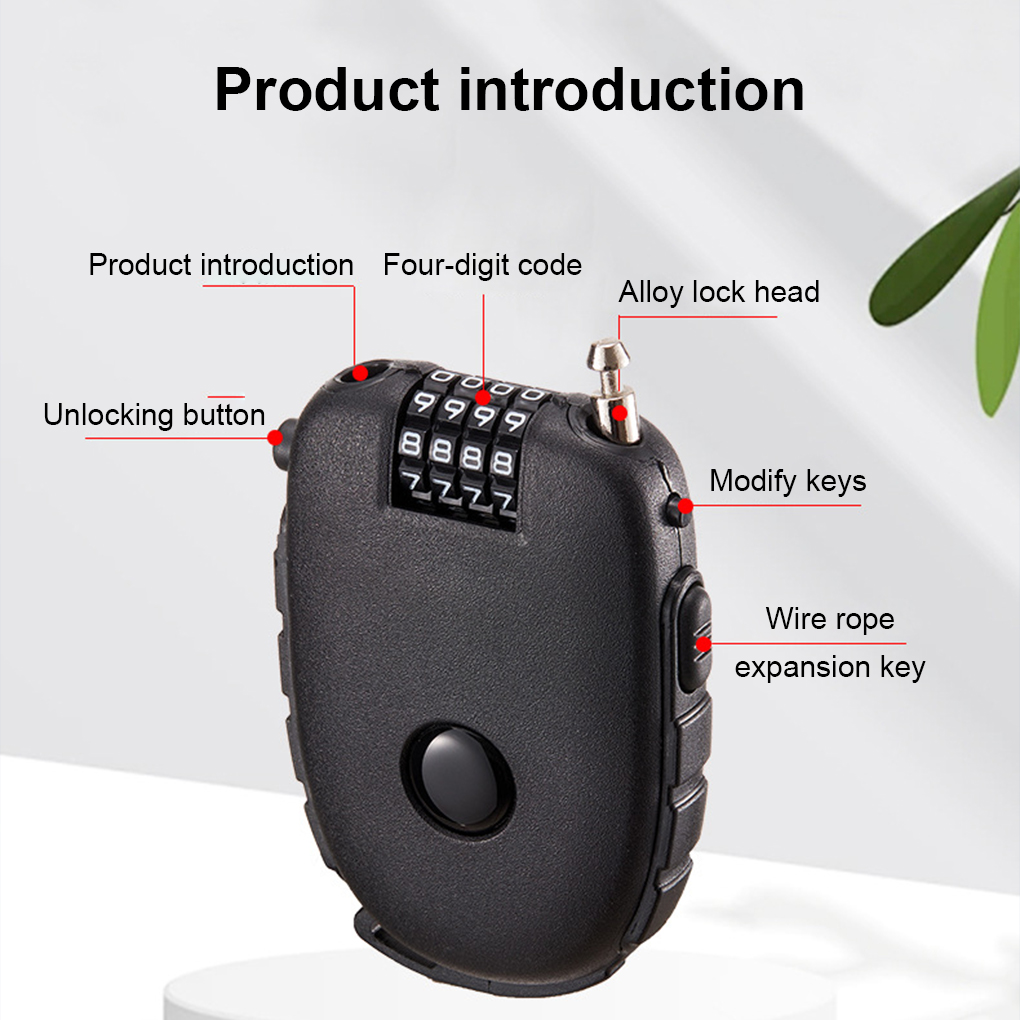 Motorcycle Helmet Lock Mini Ca - đánh giá và giá It Travel Accessories