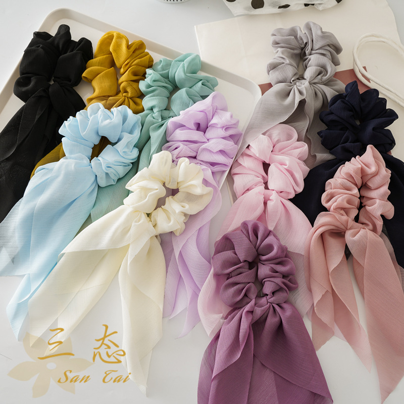 1Pc Fashion 25cm Chiffon Long  - đánh giá và giá Travel Accessories For Girls