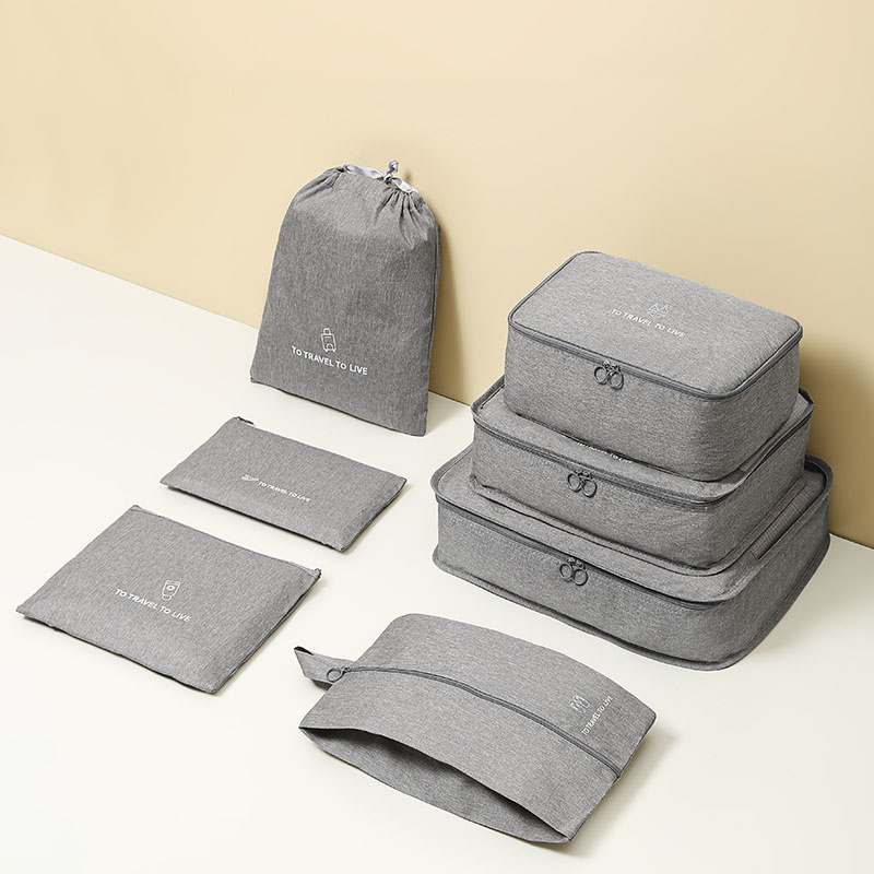 7 Piece Travel Packing Cubes S - đánh giá và giá Travel Accessories Pouch For Women