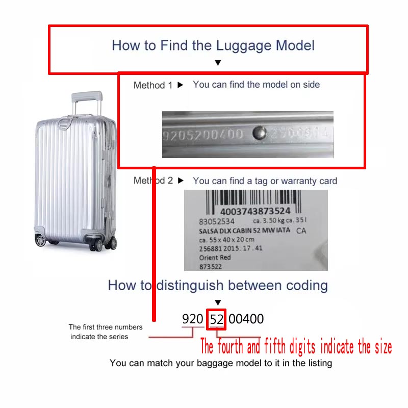 Dustproof Cotton Luggage Cover - đánh giá và giá Travel Accessories Rimowa