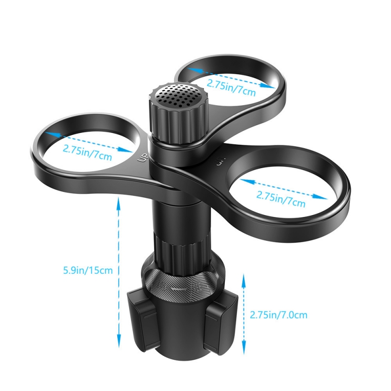360° Rotatable 3-In-1 Car Cup  - đánh giá và giá Travel Accessories For Road Trip