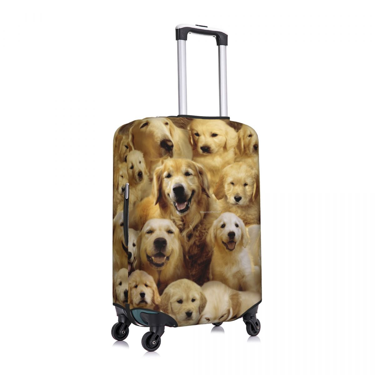 Golden Dog Suitcase Cover Anim - đánh giá và giá Travel Accessories To 3D Print