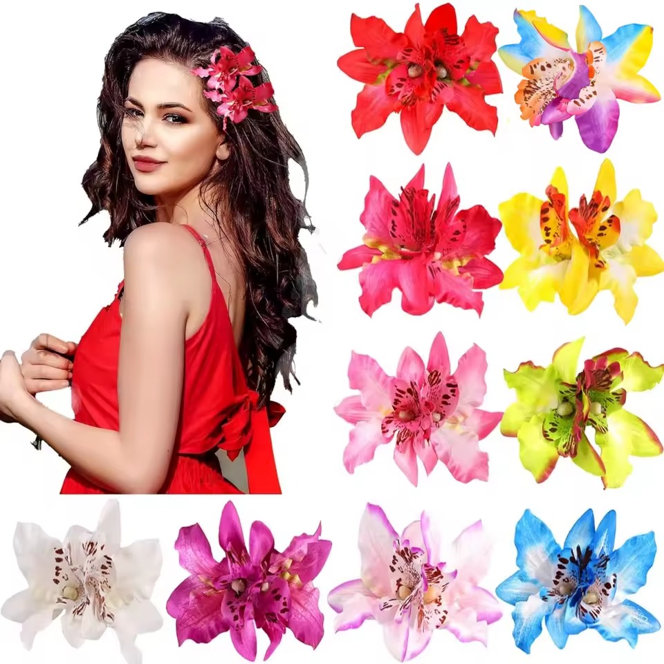 2Pcs Hawaii Orchid Flowers Hai - đánh giá và giá Travel Accessories Hawaii