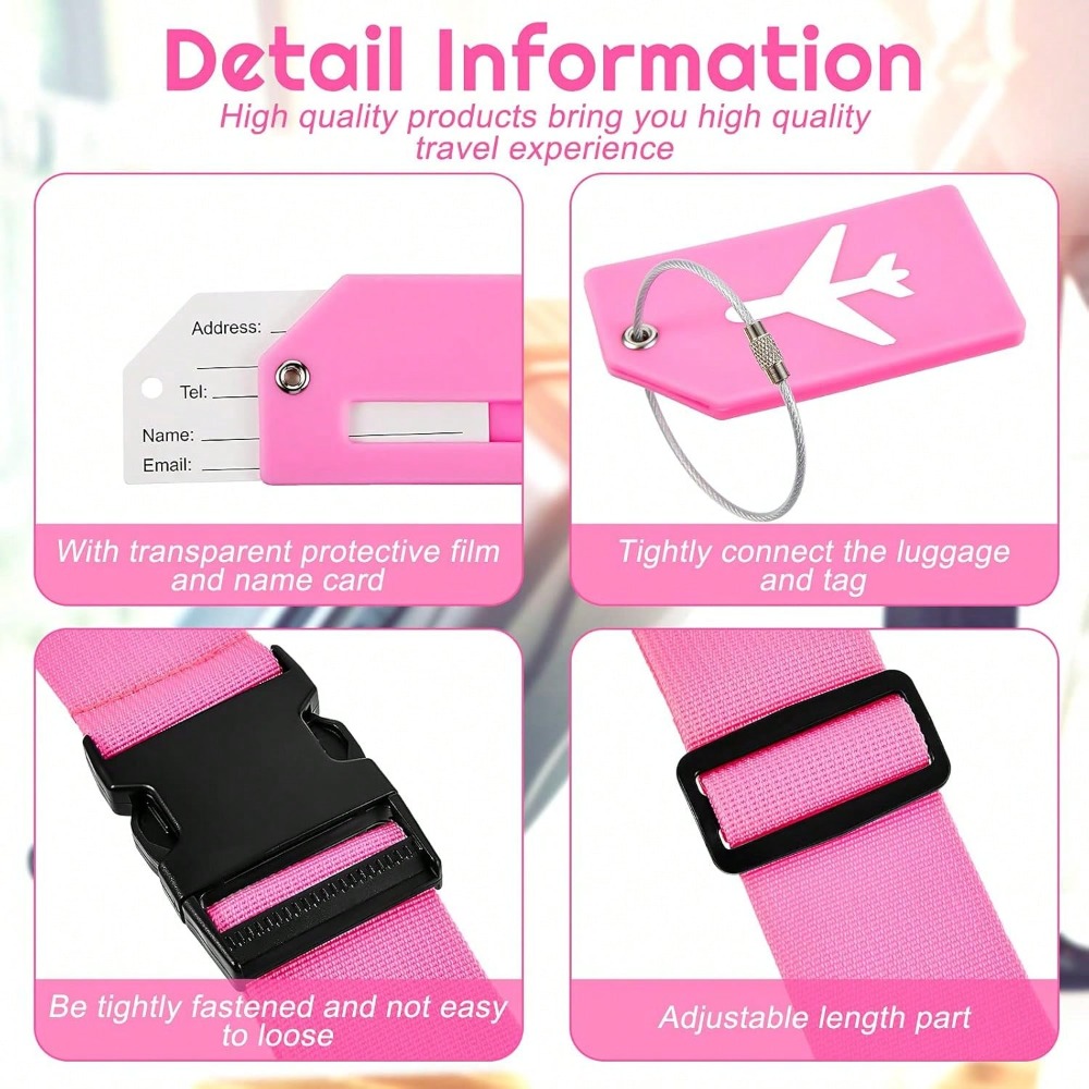 Luggage Strap Set with Luggage - đánh giá và giá It Travel Accessories