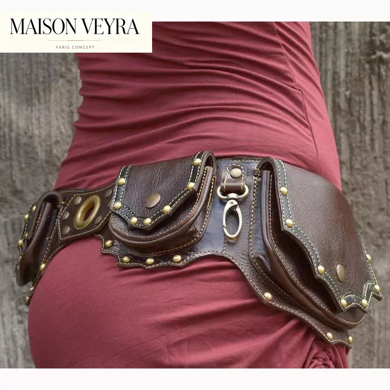 1pc Medieval Steampunk Leather - đánh giá và giá Travel Accessories Hip Belt