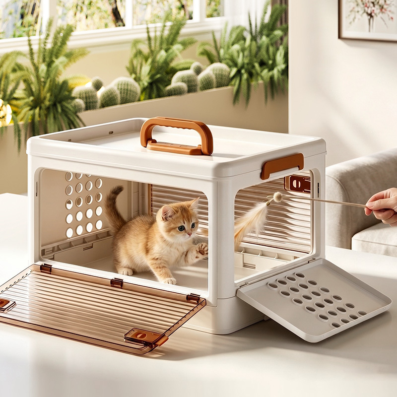 Cat Carrier Portable Foldable  - đánh giá và giá Travel Accessories For Road Trip