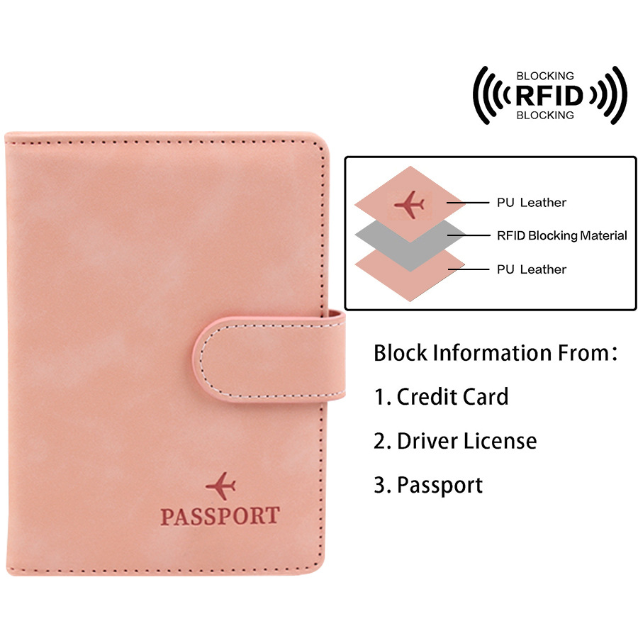 Magnetic Button Passport Cover - đánh giá và giá Travel Accessories Bag For Men