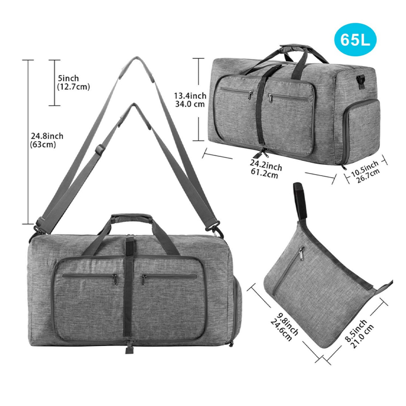 Fmeida 65L Duffle Bag with Sho - đánh giá và giá Travel Accessories Bag For Men