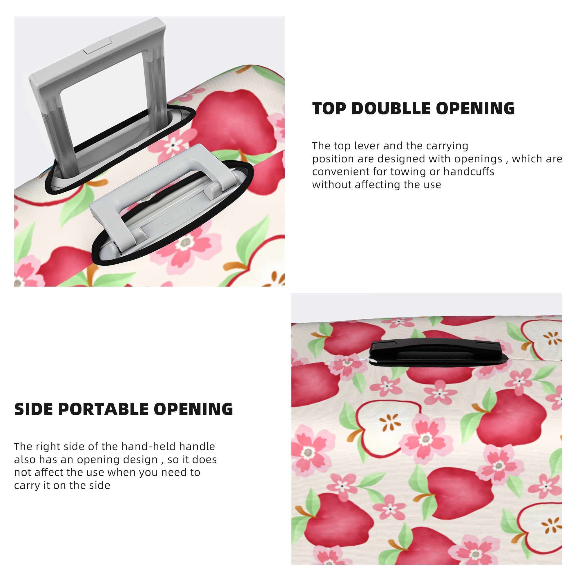 Watercolor Pink Apple  Flowers - đánh giá và giá Travel Accessories Apple
