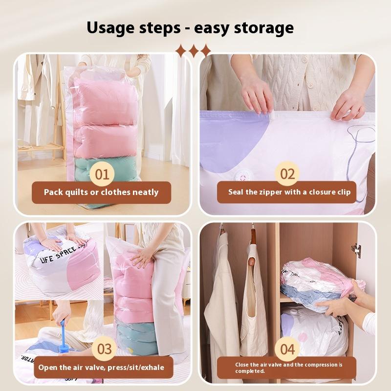 No Need Pump Vacuum Bags Large - đánh giá và giá Travel Accessories You Need