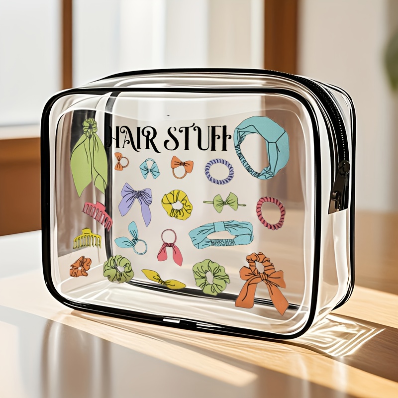 1pc Clear Makeup Bag Transpare - đánh giá và giá Toiletry Bag Tsa
