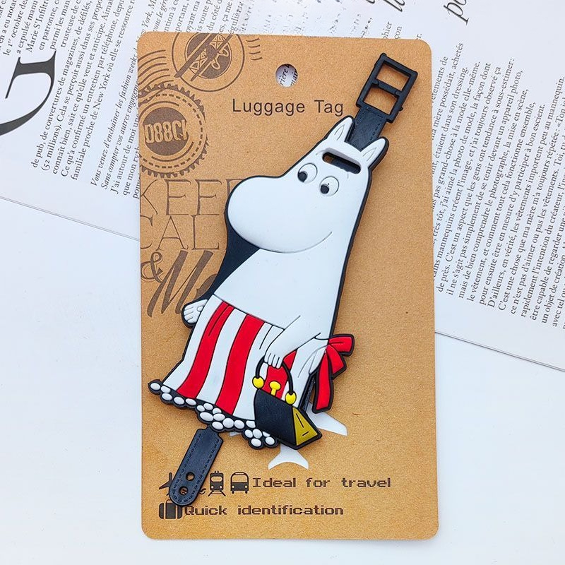 New Moomin luggage tag pendant - đánh giá và giá It Travel Accessories