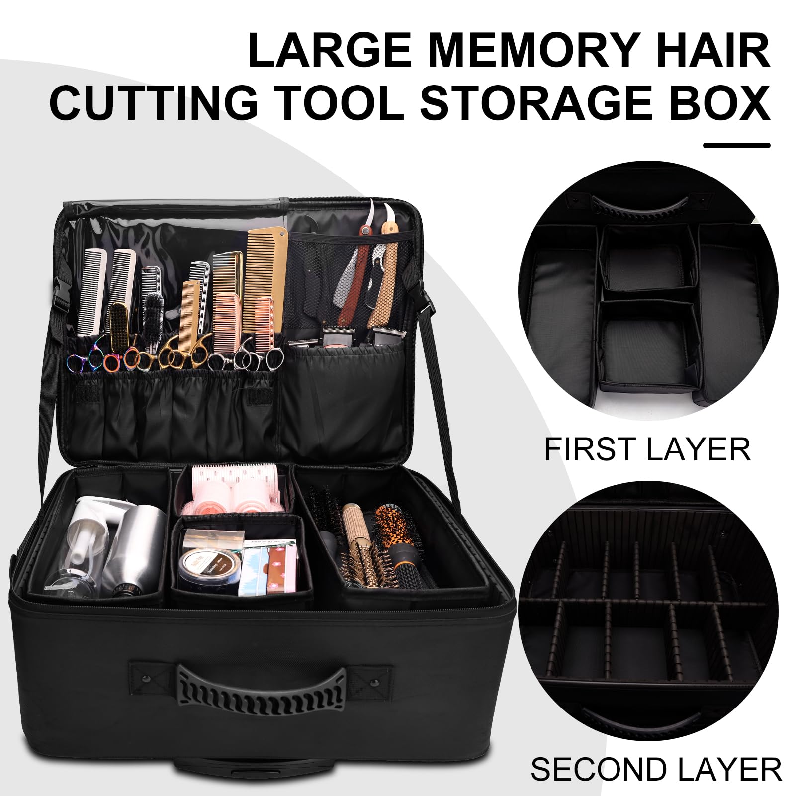Salon Rolling Makeup Case Trai - đánh giá và giá Travel Accessories For Train