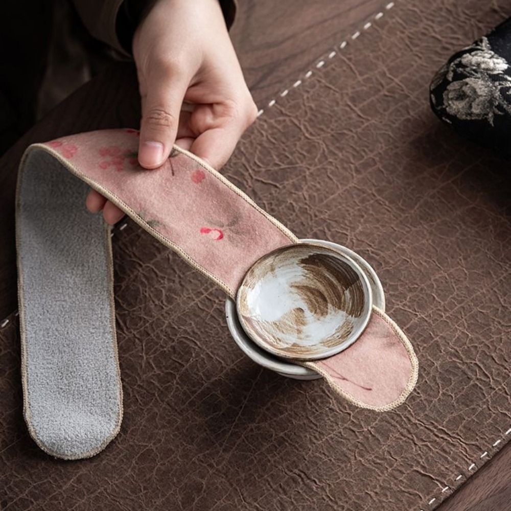 Retro Suede Tea Set Protective - đánh giá và giá Travel Accessories Dropshipping