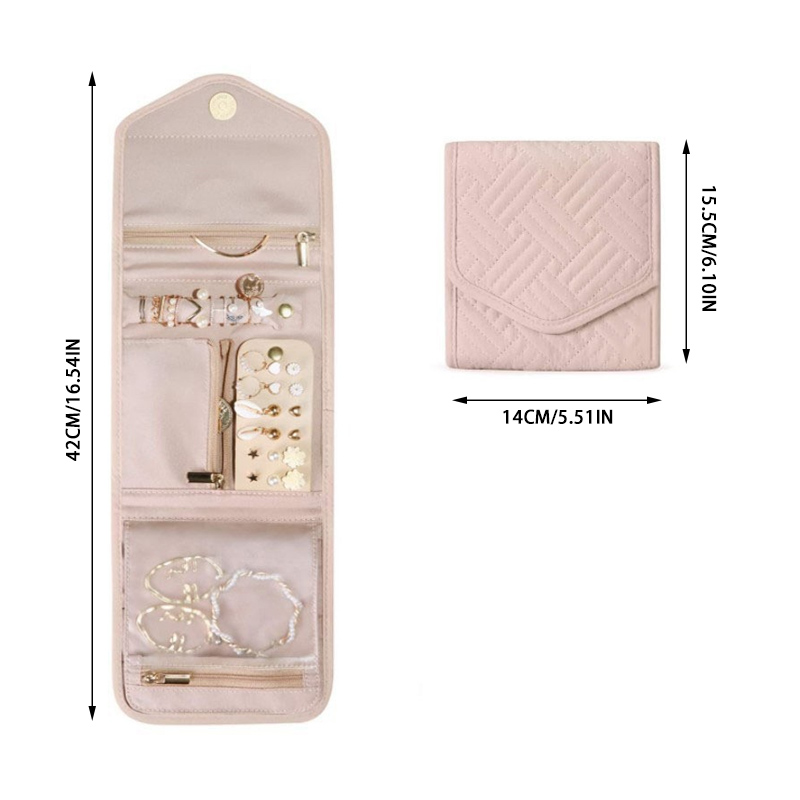 Foldable Jewellery Roll Conven - đánh giá và giá Travel Jewellery & Accessories Organiser