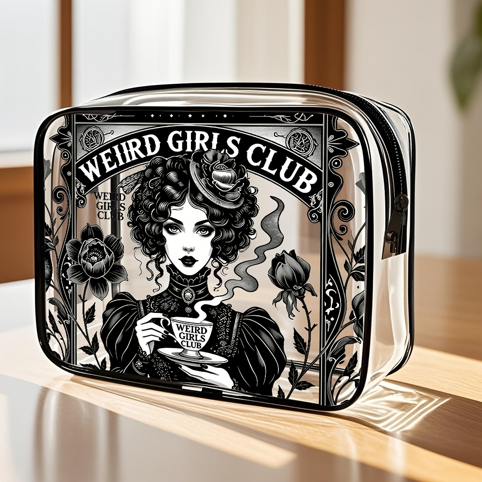 1PC Clear Makeup Bag Travel To - đánh giá và giá Toiletry Bag Tsa