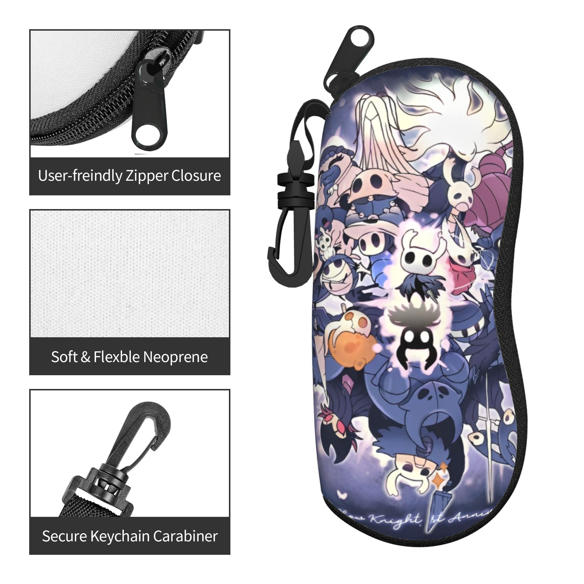 Hollow Knight Glasses Case Cov - đánh giá và giá Travel Accessories Pouch For Women
