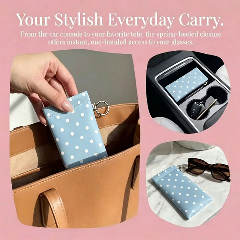 1pc Polka Dot Eyeglass Pouch w - đánh giá và giá Travel Accessories Pouch For Women