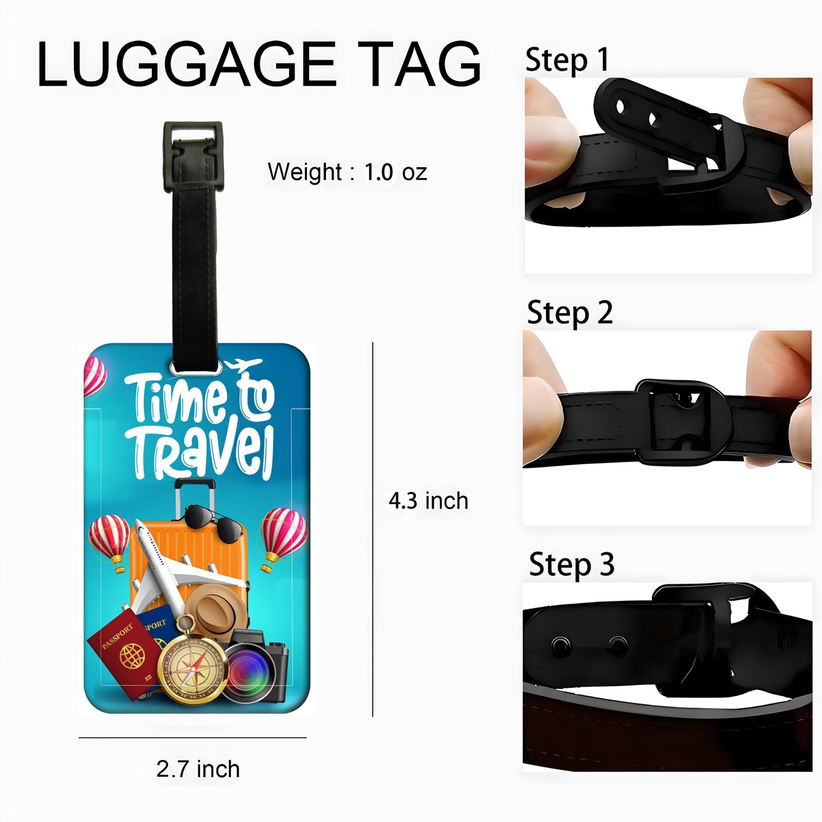 Travel Style Luggage Tag Men W - đánh giá và giá It Travel Accessories